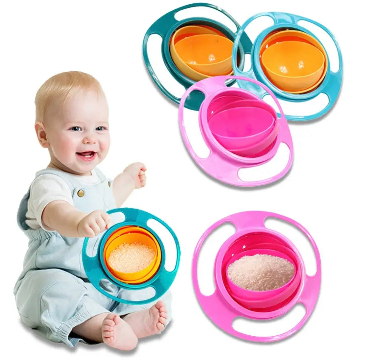 Plato Gyro Bowl 360 Antiderrame Para Niños(a) | Cuotas sin interés Plato Gyro Bowl 360 Antiderrame Para Niños(a) | Cuotas sin interés