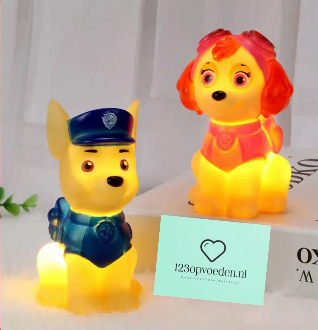 Paw Patrol nachtlampjes